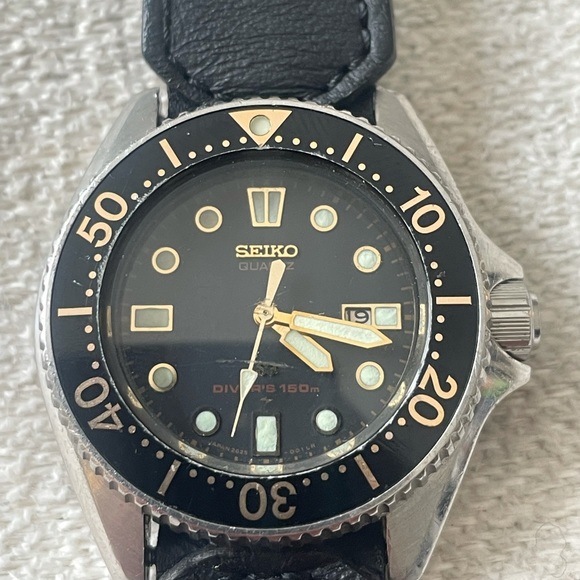 SEIKO 2625-0010 QUARTZ QUARTZ DIVER S 150M - Picture 1 of 5